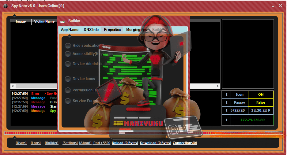 Spynote android rat buy