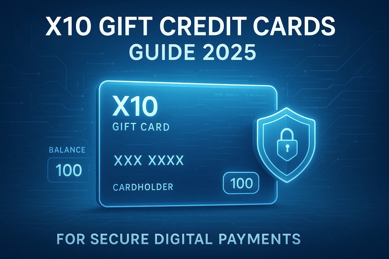 X10 Gift Credit Cards Guide 2025 for Secure Digital Payments
