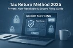 Tax Return Method 2025 - Strictly Private, Non-Resellable & Secure Filing Guide