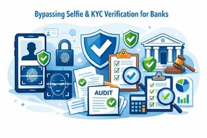 Bypassing Selfie & KYC Verification for Banks: Compliance Risks, Detection, and Lawful Alternatives