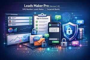 Leads Maker Pro (Version 1.0) | SMS Number Leads Maker | Targeted Banks – A Compliance Focused Guide to Ethical Lead Generation