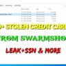 623,000+ STOLEN CREDIT CARDS FROM SWARMSHOP LEAK + SSN & MORE
