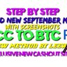 CC TO BTC [NEW METHOD]