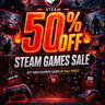 🔥 GET ANY STEAM GAME FOR 50% OFF! 🔥
