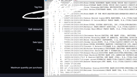 Frech Data Base For Bin NonVbv And High Balance 2023