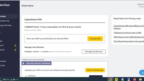 X2 Account CyberGhost Vpn Full Work With Sub