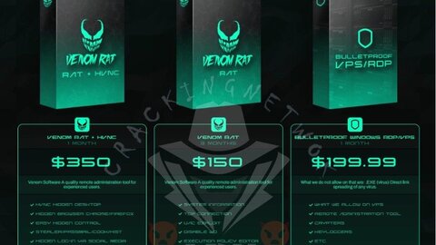 VENOM RAT + HVNC + STEALER & GRABBER + SOURCE CODE 6.0.3