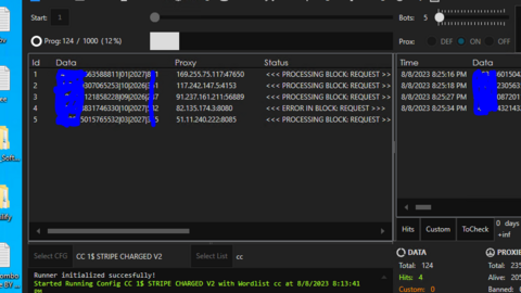 Config Cc Stripe 1$ Full Work Tested 100%