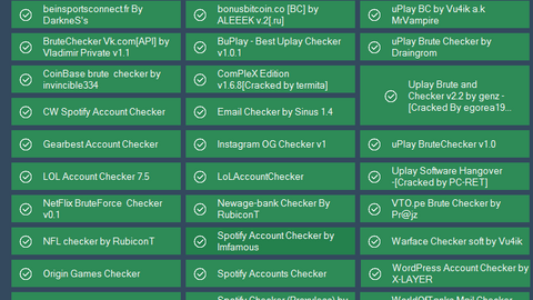MEGA CRACKING TOOLS PACK LATEST CHECKERS AND PROGRAMS (2023) EXCLUSIVE