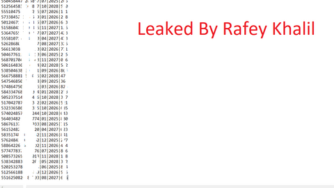 100,000 (100K) Stolen cards CC