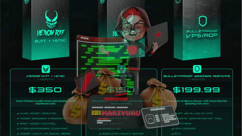 VENOM RAT 6.0.3 | LIFETIME ACCESS | FULL VERSION + SOURCE |