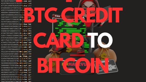 ⭐✅⭐ [NEW] CC TO BTC CREDIT CARD TO BITCOIN METHOD 2024 UPDATE ⭐✅⭐