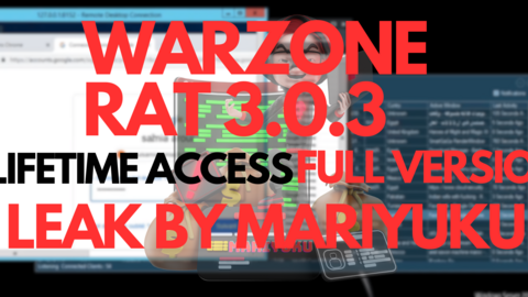 WARZONE RAT 3.03 | LIFETIME ACCESS | FULL VERSION |