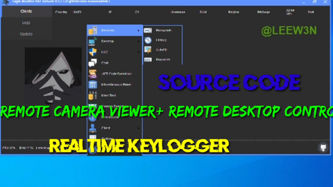 EAGLE MONITOR RAT REBORN+ADVANCED REMOTE ADMINISTRATION TOOL + SOURCE CODE