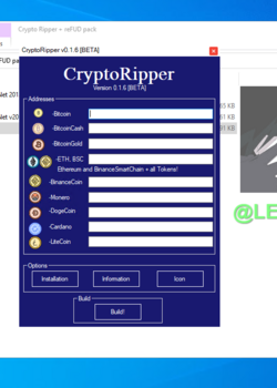 CRYPTO RIPPER + REFUD PACK  | LIFETIME ACCESS |