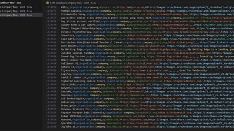 3,1M DataBase World Company May - 2024