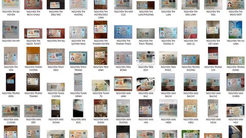 4500+ VIETNAM | ID CARD | FRONT & BACK |