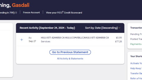 Discover Log with $9K Available Balance Plus Two Linked Bank Accounts by Jumbulila
