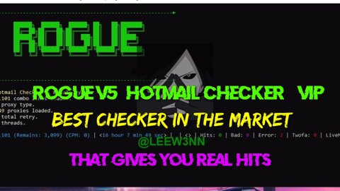 ROGUE V5 [HOTMAIL CHECKER] [VIP]