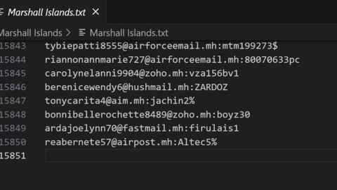 Marshall Islands Combo Fresh December 2024
