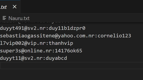 Nauru Combo Fresh December 2024