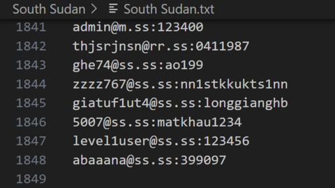 South Sudan Combo Fresh December 2024