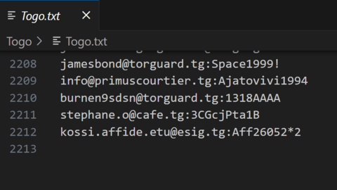 Togo Combo Fresh December 2024