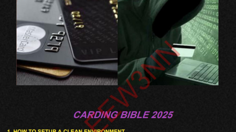 CARDING BIBLE 2025[A COMPLETE BEGINNERS GUIDE]