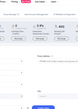 ABCproxy Unlimited Resi Proxies-Rotating - MOBILE - ISP PROXIES