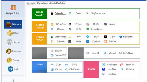 Mine cryptocurrency, Bitcoin, Litecoin and Dogecoin