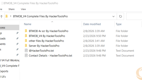 BTMOB V4 Complete Source Code