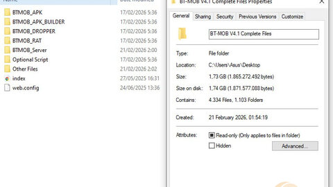 BT-MOB Android RAT V4.1 - Source Code