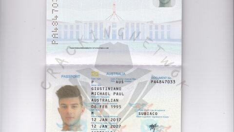 Australian x50 Passports
