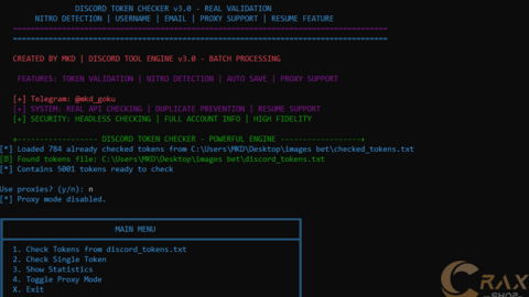 Advanced Discord Token Checker - Powerful Edition 2026