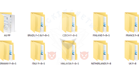 x40 Mix ID Sets From 10 Countries